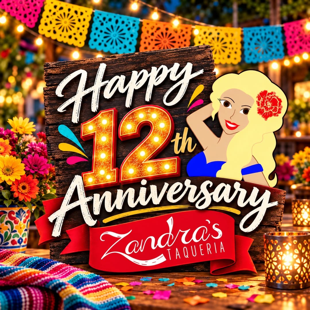Zandra’s Taqueria Celebrates 12 Years of Tacos, Tequila and Fiesta in Manassas